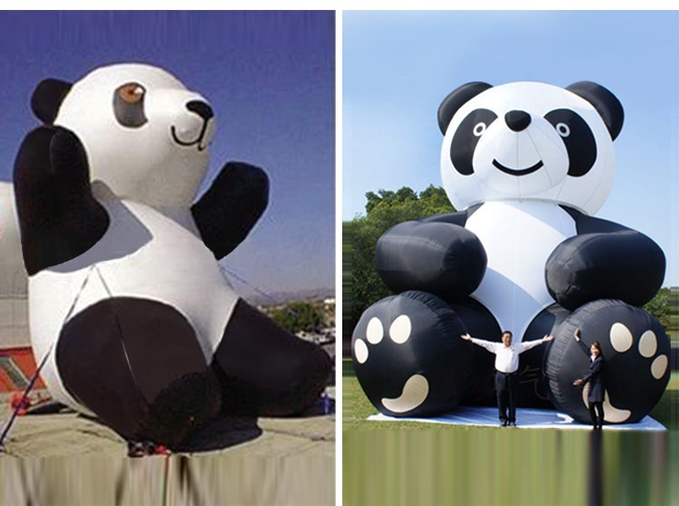 乌当充气熊猫展示
